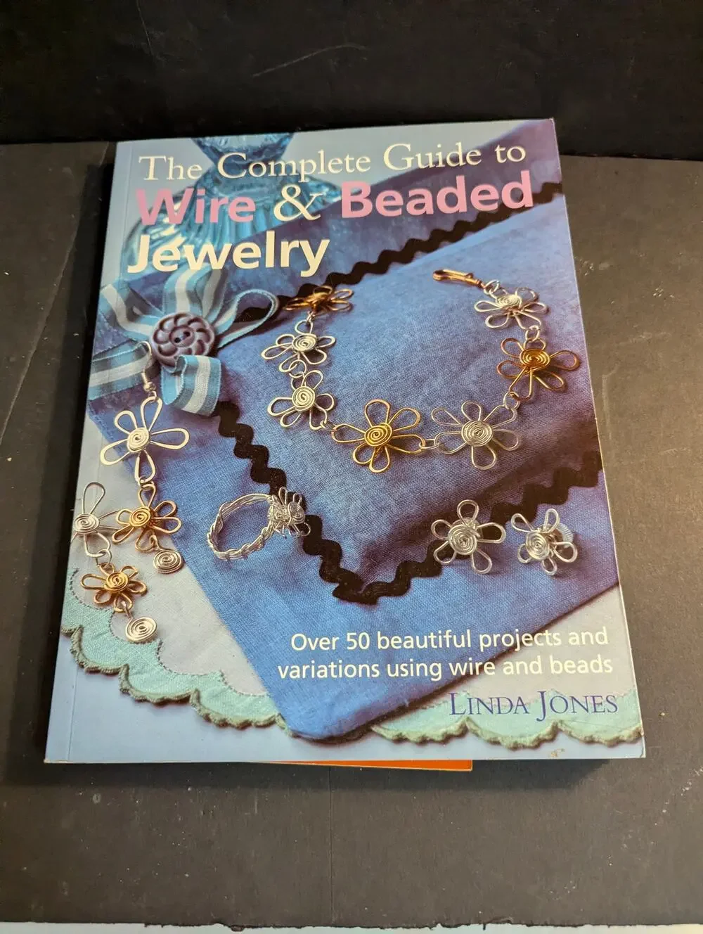 The Complete Guide to Wire & Beaded Jewelry by Linda Jones Softcover Craft Book